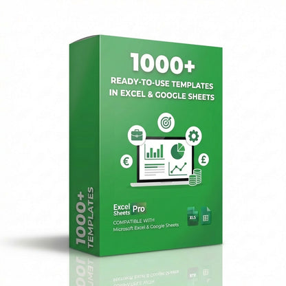 Excel Templates Bundle — Finance, HR, Project Management, Invoices